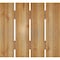Ekena Millwork Spaced Board-n-Batten Shutters, Rough Sawn Western Red Cedar, 23W x 21H, PR RBS06S23X021RWR - alternate 3
